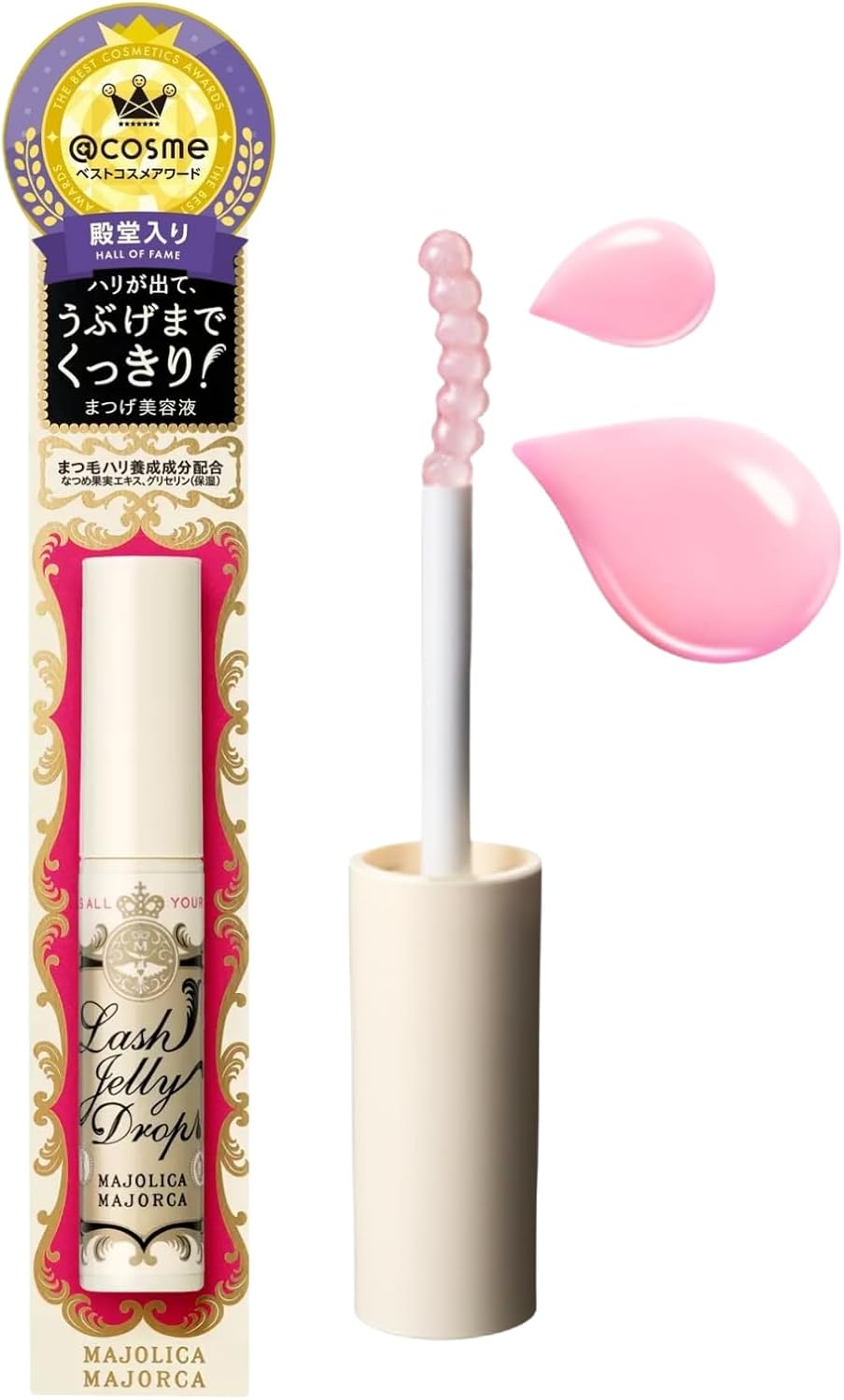 MAJOLICA MAJORCA Lash Jelly Drops, EX, Brush type, Single item, 0.2 oz (5.3 g)