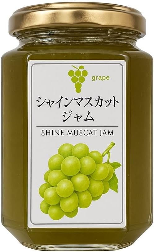Morimoto Shokai Shine Muscat Jam, Made in Shimane Prefecture, 5.6 oz (160 g)
