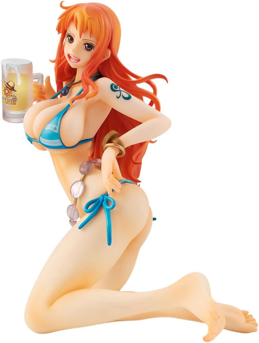 MegaHouse Portrait. Of.Pirates One Piece Limited Edition Nami Ver.BB_SP 20th Anniversary Pre-Painted Complete Figure