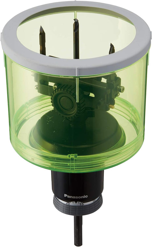 Panasonic Universal Hole Saw, Diam. 2.0 - 4.3 in (50 - 110 mm), Total Diam. 6.0 inches, Shank Diam. 0.4 inches (10 mm), Ultra Hard Blade Included, For Drywall, Plywood, Calcium Silicate Boards