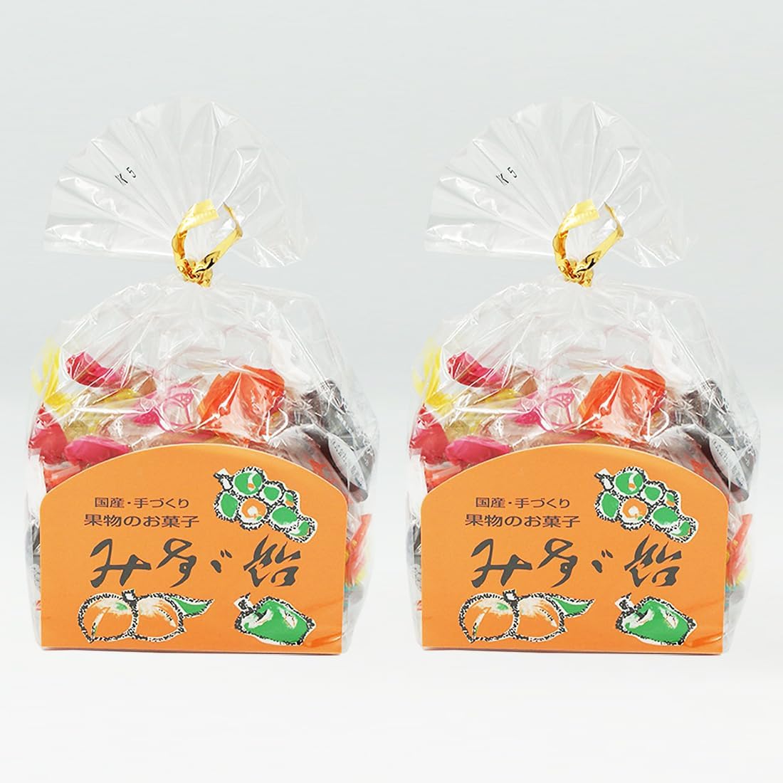 Iijima Shoten Misuzu Candy, Angle Bag, Famous Sweet from Ueda, Nagano Prefecture, Souvenir Misuzu Candy (2 Bags)