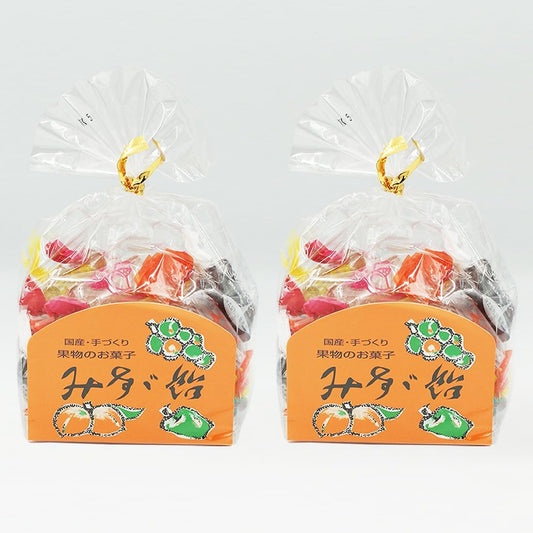 Iijima Shoten Misuzu Candy, Angle Bag, Famous Sweet from Ueda, Nagano Prefecture, Souvenir Misuzu Candy (2 Bags)
