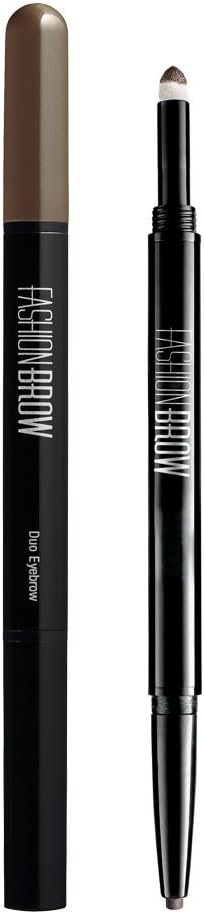 MAYBELLINE Eyebrow Fashion Brow Slim & Soft BR-1 Natural Dark Brown Waterproof