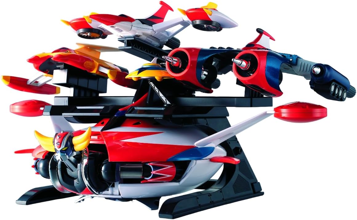 Tamashi Nations Soul of Chogokin GX-04S UFO Robot Glendizer, King of the Space Set (Resale Version), ABS, Diecast, PVC, POM, Pre-painted Action Figure
