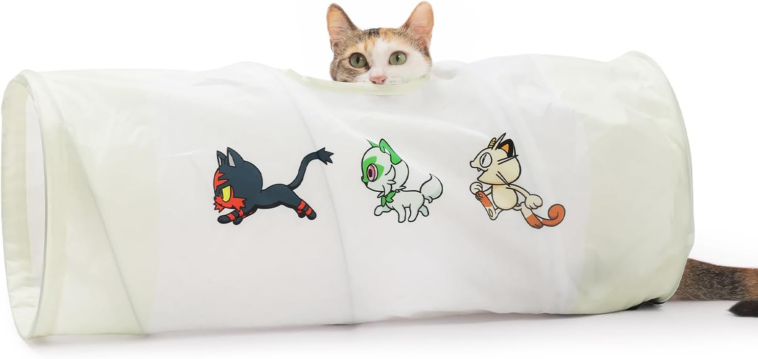 Neichi Cat Tunnel, Pokémon, Cat Toy, For Cats