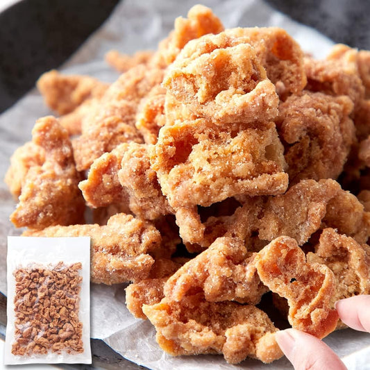 Natural Life Snacks, Chicken Skin, Yuzu Pepper Flavor, 7.1 oz (200 g), Domestic Snacks, Delicacy, Chips, Crispy, Juicy, Deep-fried, Large Capacity, Value, Commercial Use, Addictive