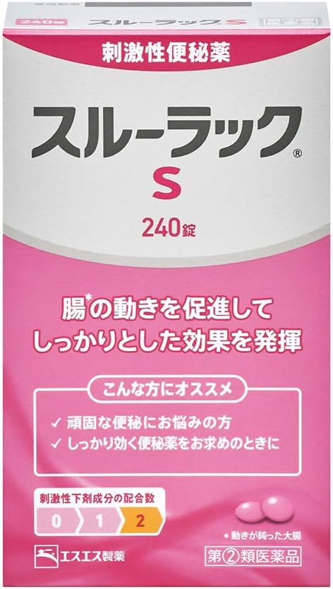 【指定第2類医薬品】スルーラックS 240錠