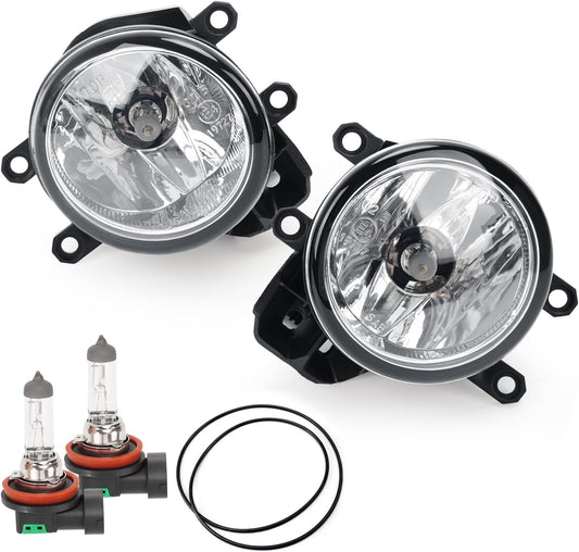 Fog Light Unit, Compatible with Toyota Cars, Genuine Replacement, No Processing Required, Compatible with H8/H11/H16 LED Bulbs, Adjustable Optical Axis, E-Mark Certified, IP68 Waterproof
