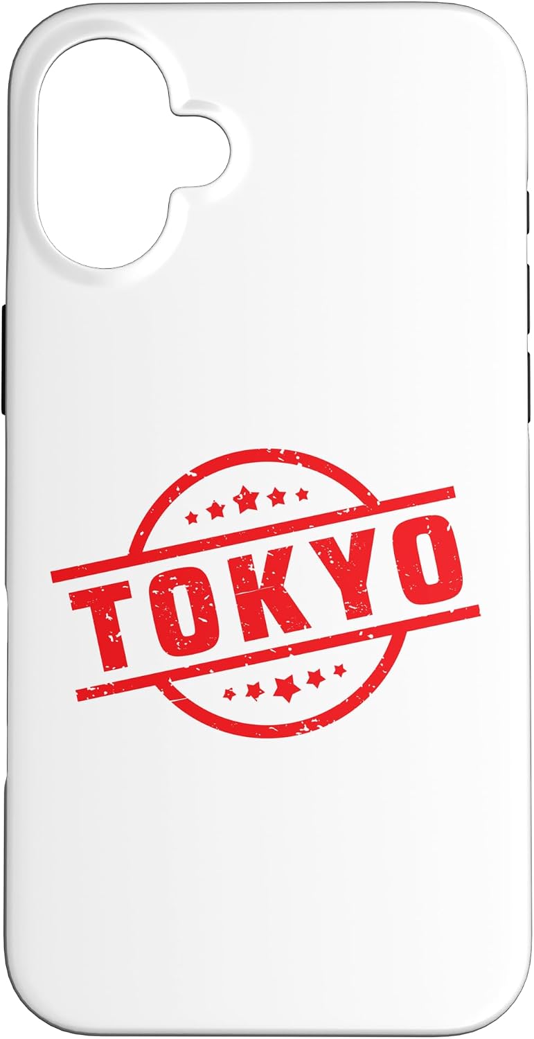 東京 ロゴ #2 タグ 日本 渋谷 休暇 大阪 旅行 富士山 素晴らしい思い出 にほんこく アジア 札幌 お土産 スマホケース iPhone 16 Plus 用