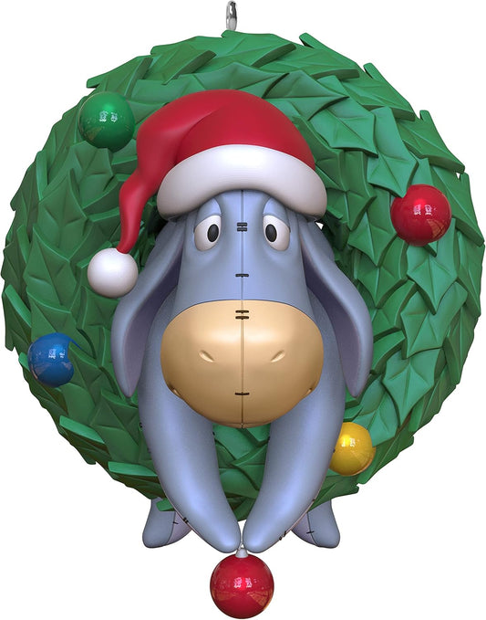 Hallmark Keepsake Adorno de Navidad 2021, Disney Winnie The Pooh O Christmas Eeyore
