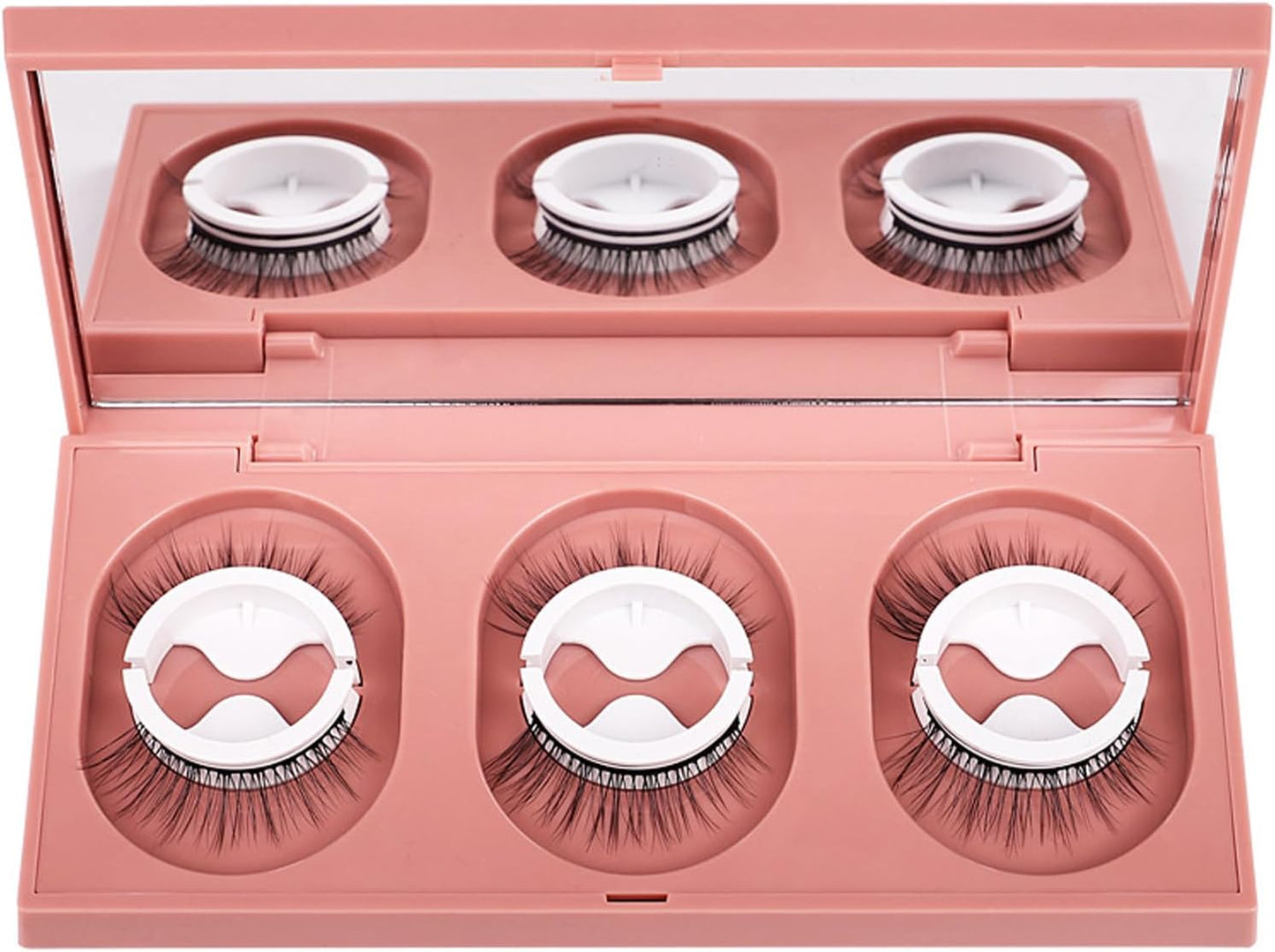 False Eyelashes, Glueless False Eyelashes, Reusable False Eyelashes, Self Adhesive False Eyelashes, Waterproof False Eyelashes - Self Adhesive, Easy to Wear, Waterproof, Thick, Bendable