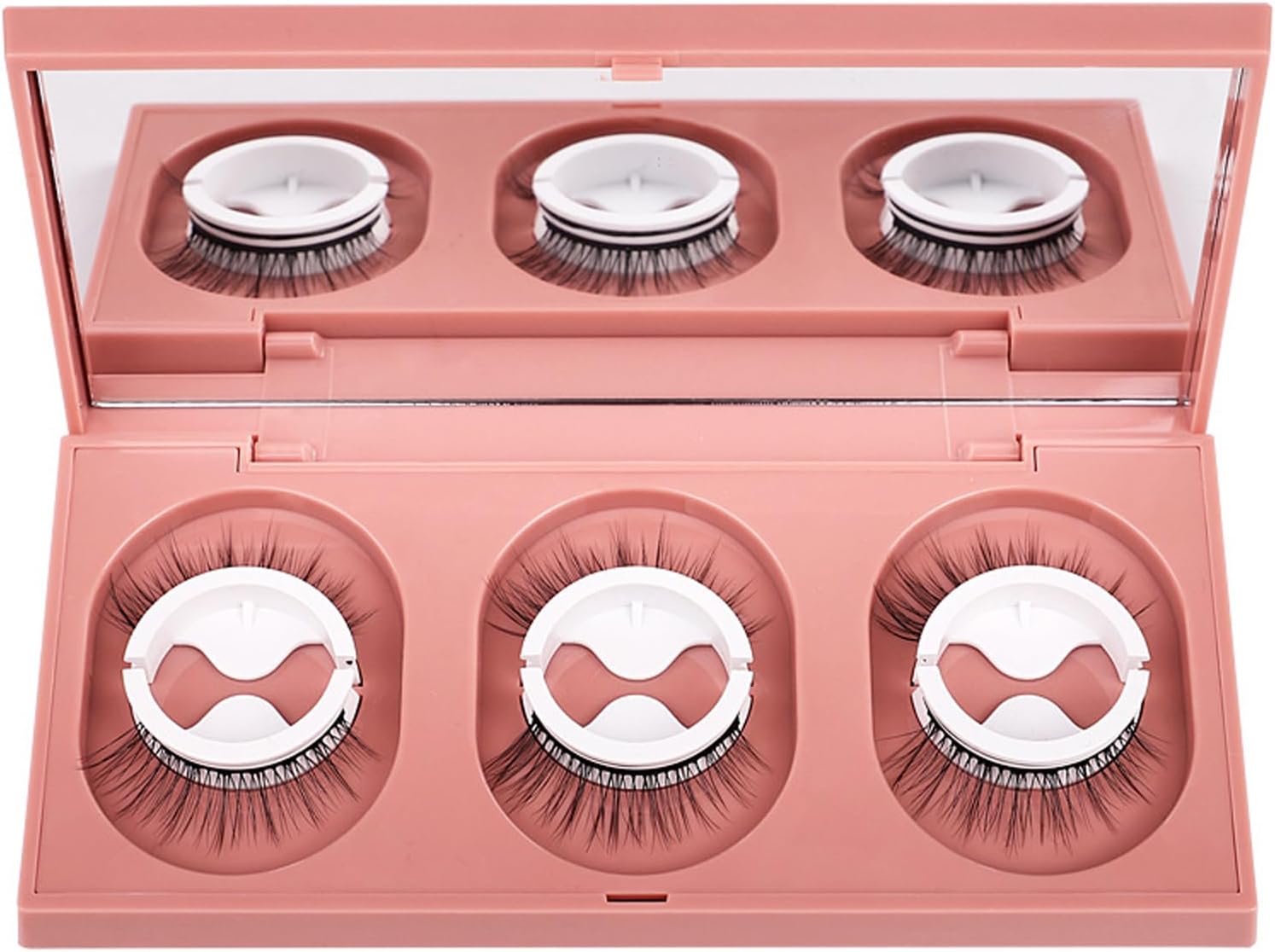 False Eyelashes, Glueless False Eyelashes, Reusable False Eyelashes, Self Adhesive False Eyelashes, Waterproof False Eyelashes - Self Adhesive, Easy to Wear, Waterproof, Thick, Bendable