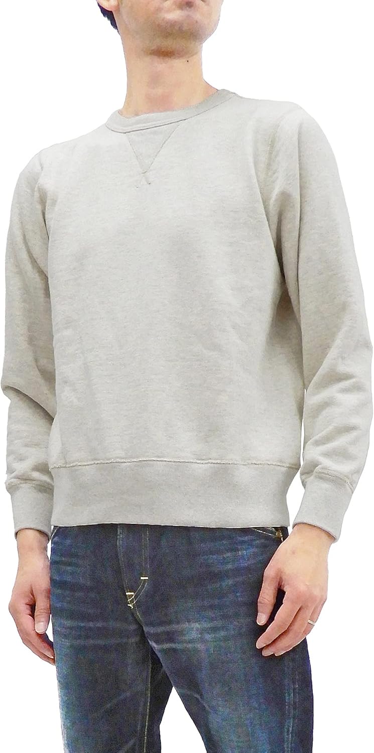 Buz-Ricksons BR65622 Solid Color Sweatshirt, Men's Sweatshirt
