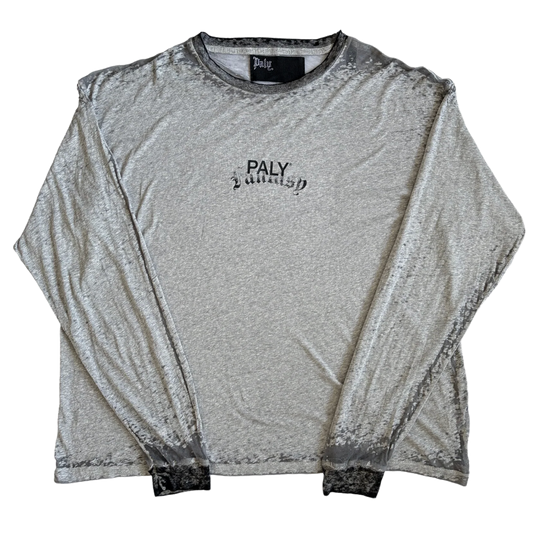 PALY 'GREY' CORE LOGO LONGSLEEVE