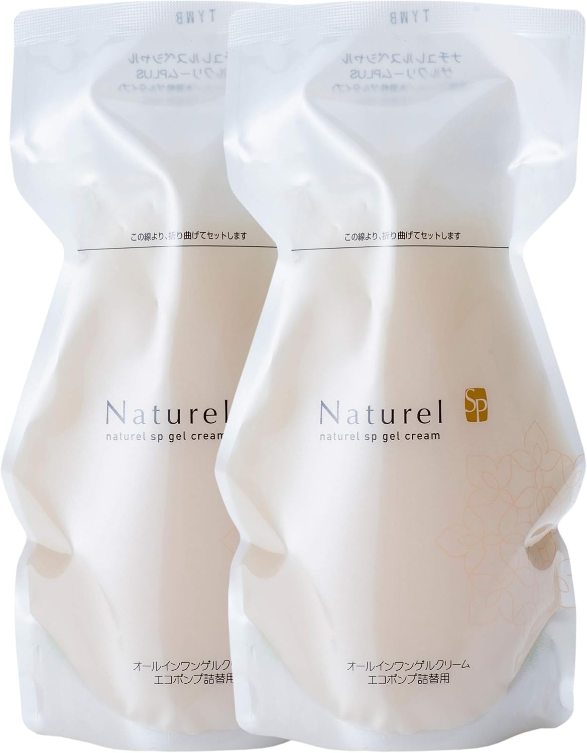 Naturel SP Gel Cream Eco Pump 550 x 2 Bottles