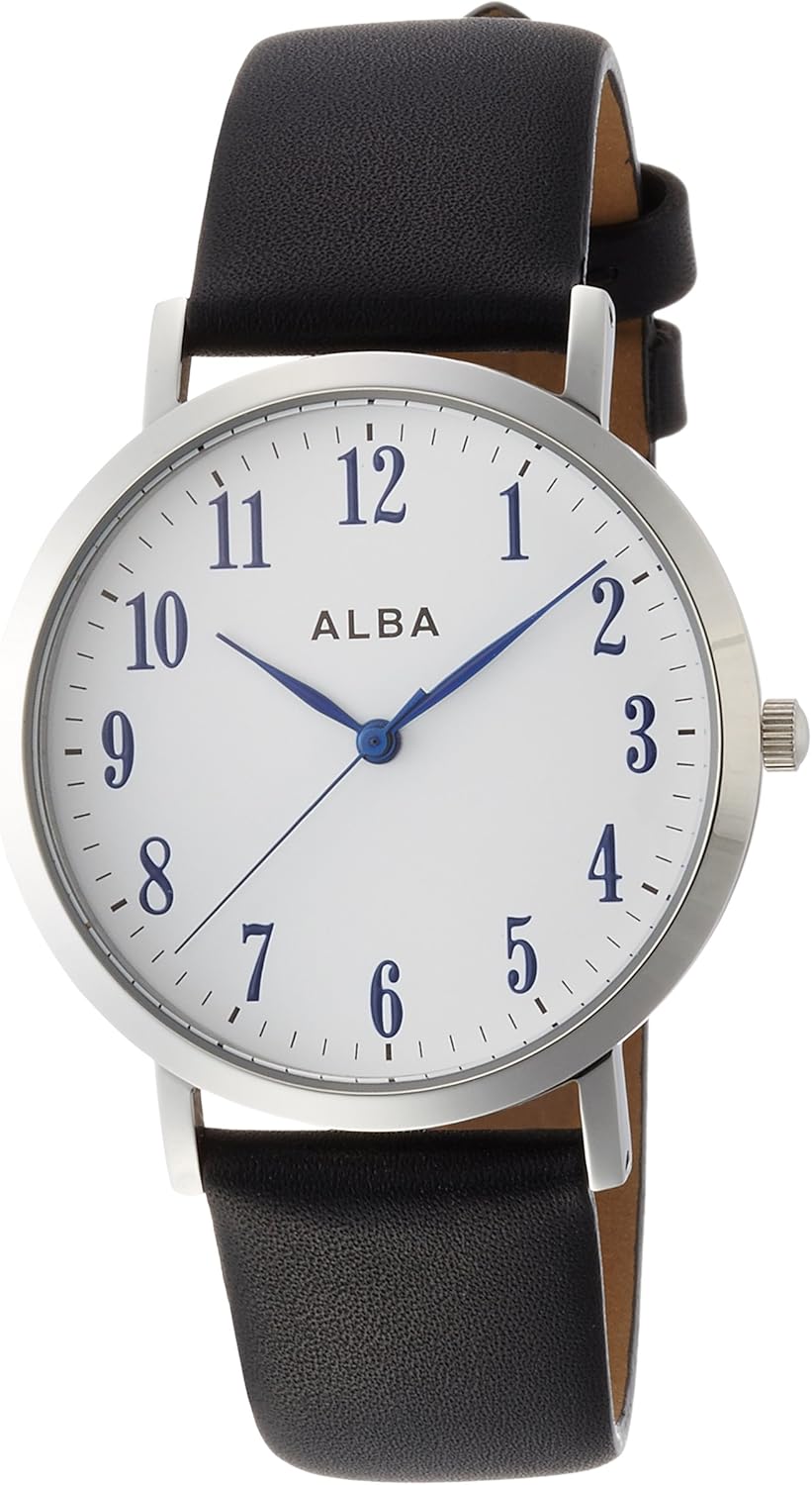 Seiko Watch Alba Standard Collection AEFK421 Black, Dial color - white, watch