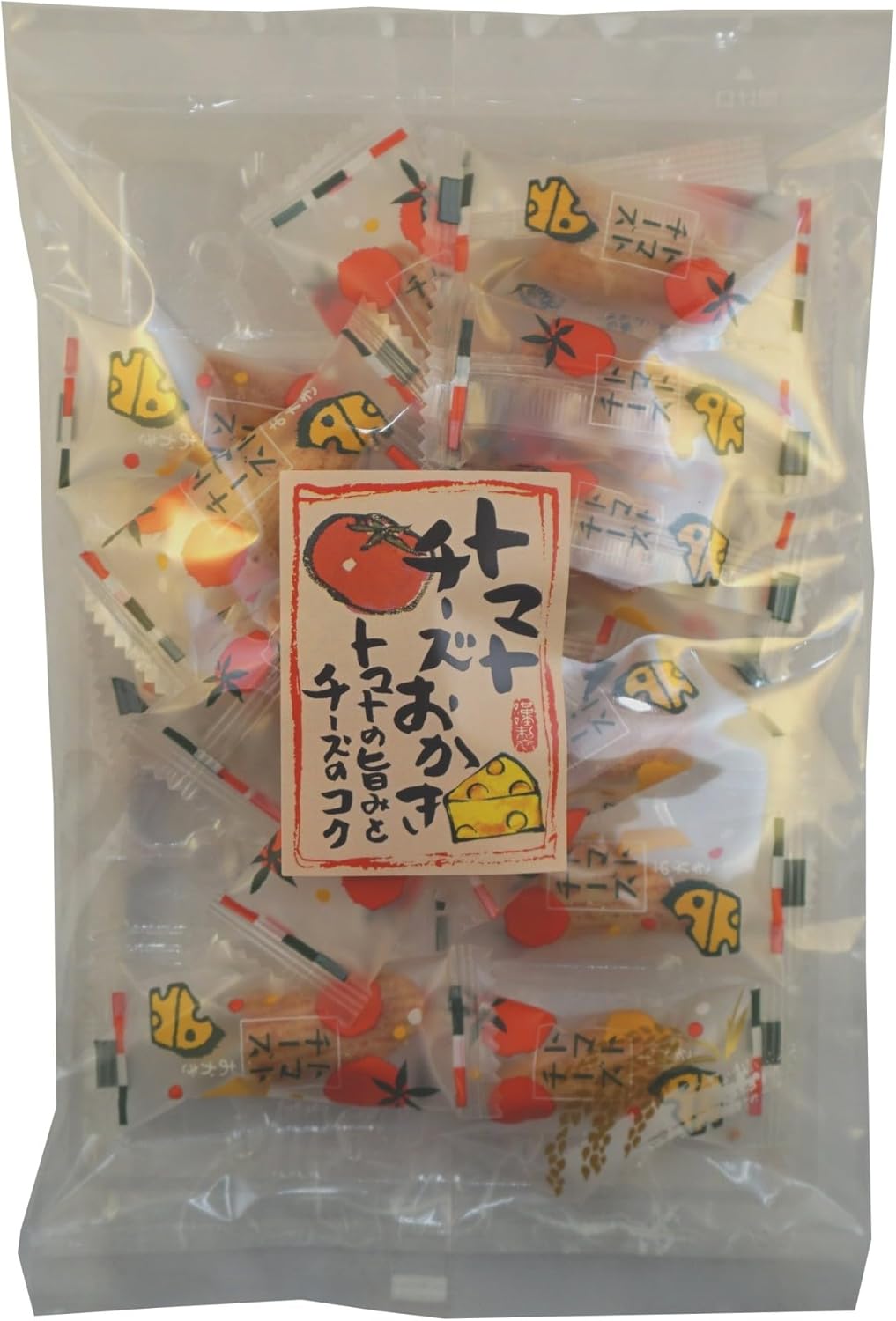 Izaki Shoten Tomato Cheese Rice Crack, 1.4 oz (40 g)