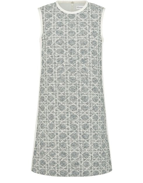 DIOR Short Macrocannage Dress - Image 1