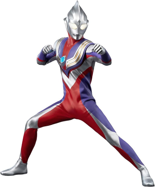 HiPlay Threezero FigZero Ultraman Tiga Multi-Type 3Z05670W0 Action Figure, Painted Finished Product