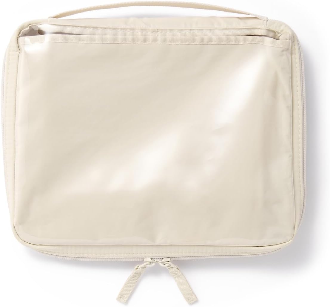 Mujin Ryohin Pocket Selectable Collection Case A5 Wide Ivory Approx. 11.0 x 8.7 x 1.4 inches (280 x 220 x 35 mm) NDG10A3A