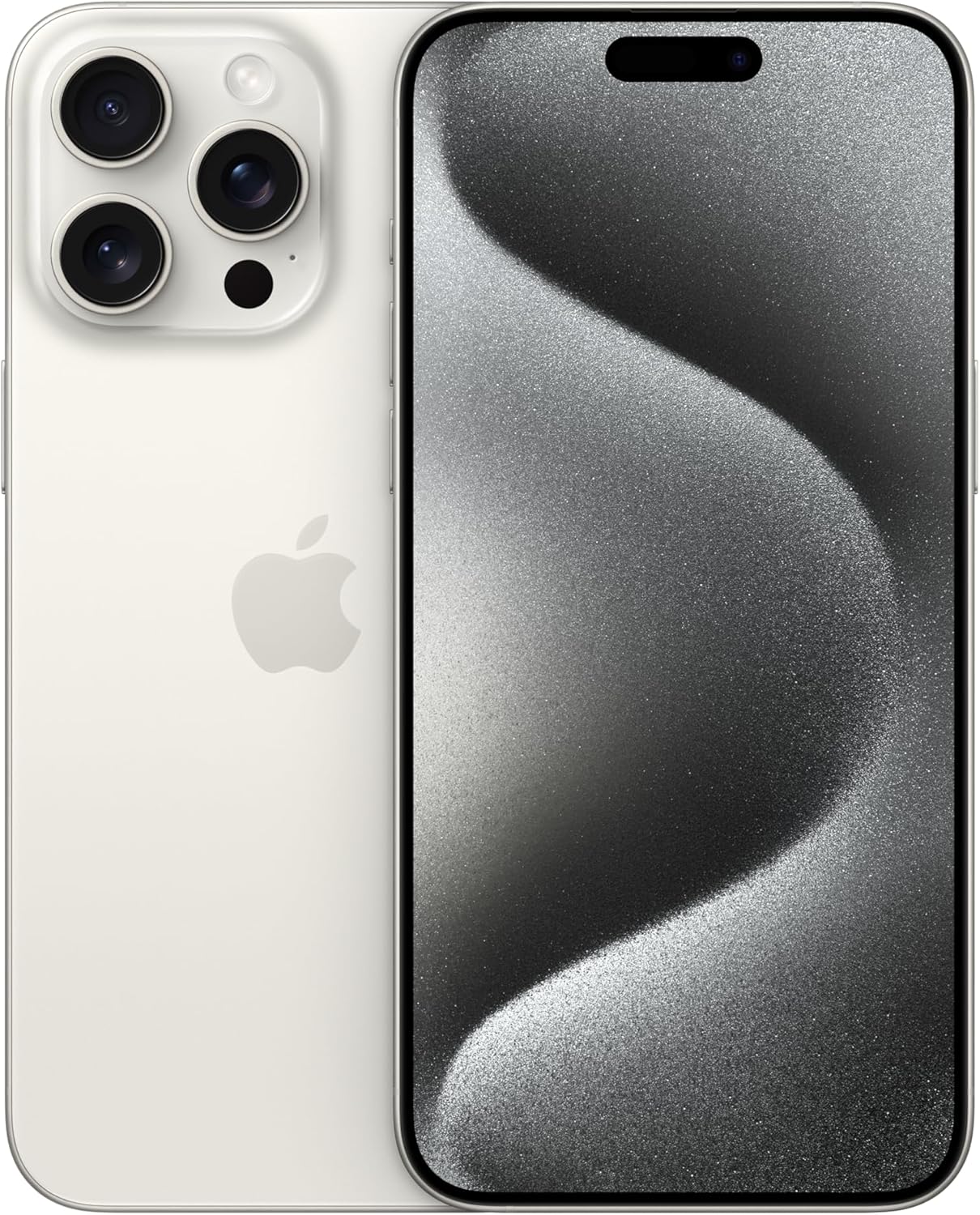 [Refurbished] Apple iPhone 15 Pro MAX 256GB White Titanium SIM Free 5G Compatible (Refurbished)