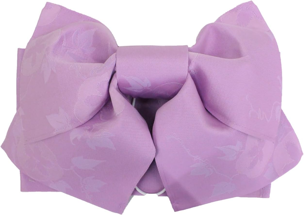 [Net Japanese Shop Payment] N2891 Women's Tie Belt, Yukata Belt, One Touch Pattern, Adult, Junior, Red, Pink, Yellow, White, Purple, Black