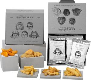 (Treat Yourself) AND THE FRIET Mini, Set of 5, Dry Friets, Snacks, Potatoes, Retirement, Tokyo Souvenir, Individually Wrapped, Souvenirs | Midway Sweets Housewarming Return Premium Potato Chips Assortment