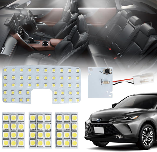 TORIBIO 80 Series Harrier Room Lamp, Designed for Toyota Harrier, Interior Light, 80 Series AXUH8#/MXUA8#/R2.6 - 6000K, Brighter Than Genuine, White, Indoor Light, Explosive Light, Custom Parts, Room