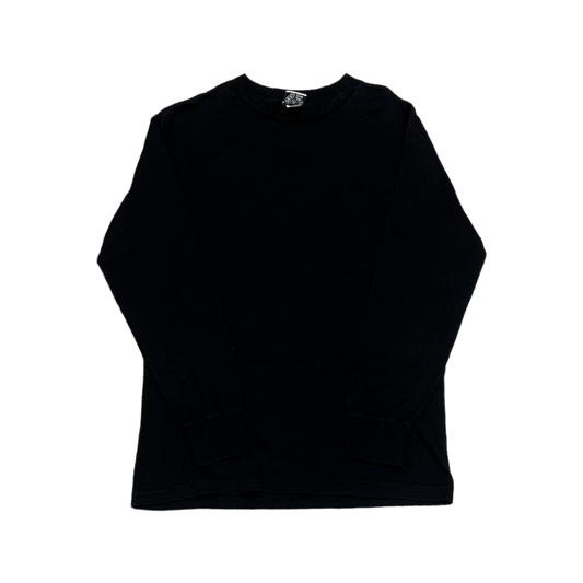 CHROME HEARTS 'BLACK' VINTAGE FLORAL DAGGER LONGSLEEVE TEE