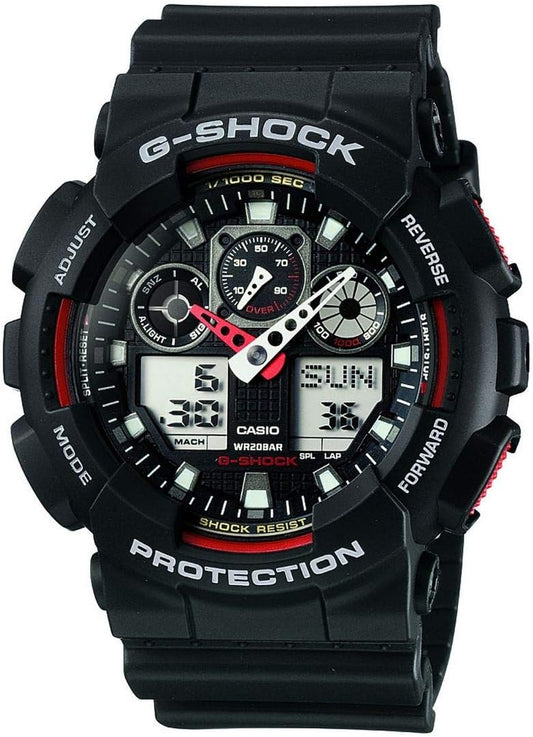 Casio GA100-1A4 G-Shock Analog Digital Men's Wristwatch