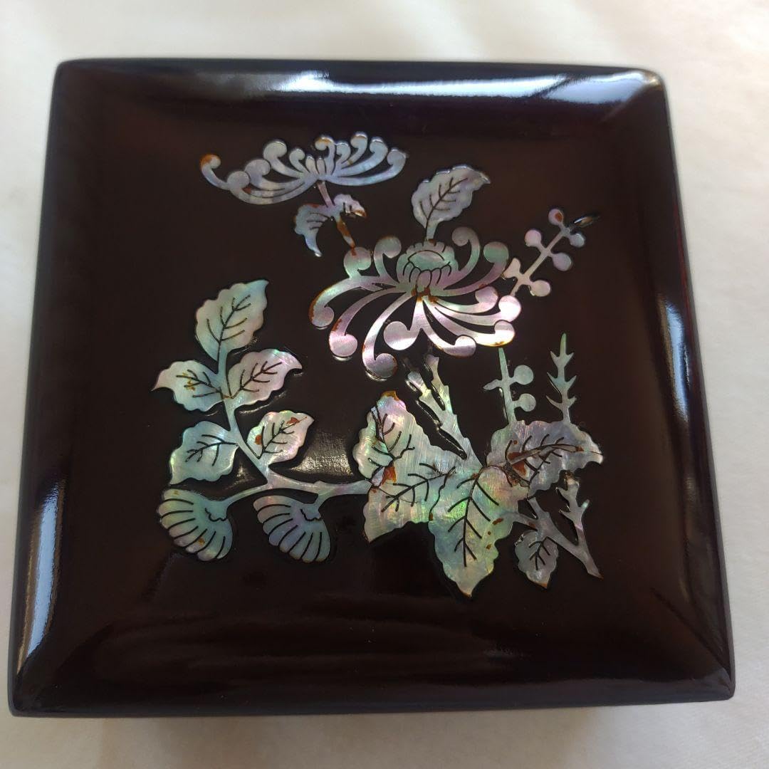 韓国伝統工芸品螺鈿 工芸品 らでん ジュエリーボックス 貝細工