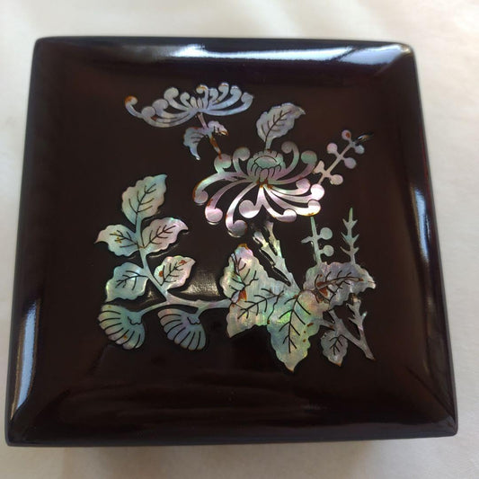 韓国伝統工芸品螺鈿 工芸品 らでん ジュエリーボックス 貝細工