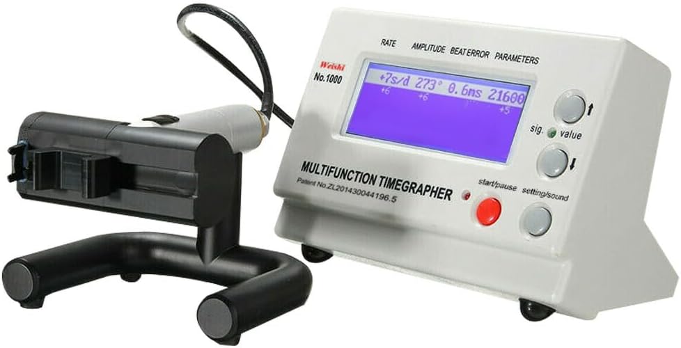 Mechanical Watch Procedure Measuring Instrument Multifunction Time Graph Mechanical Watch Tester Measuring Instrument Accuracy Measurement Adjustment Repair Tool Watchmaker Repair Tool