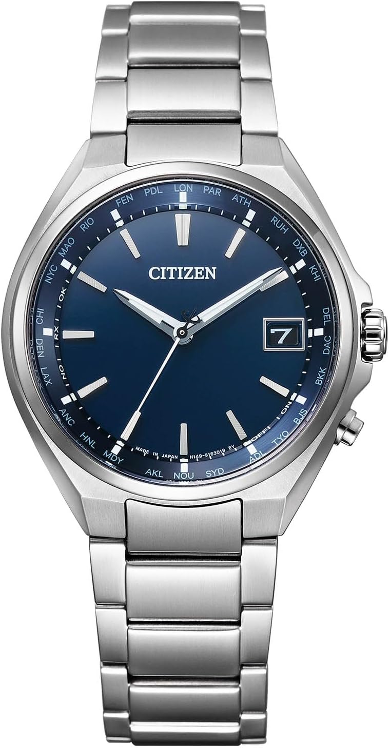 Citizen Attesa Eco-Drive CB1120-50L Watch, Radio Controlled,World Time, Direct Flight Men's, Silver