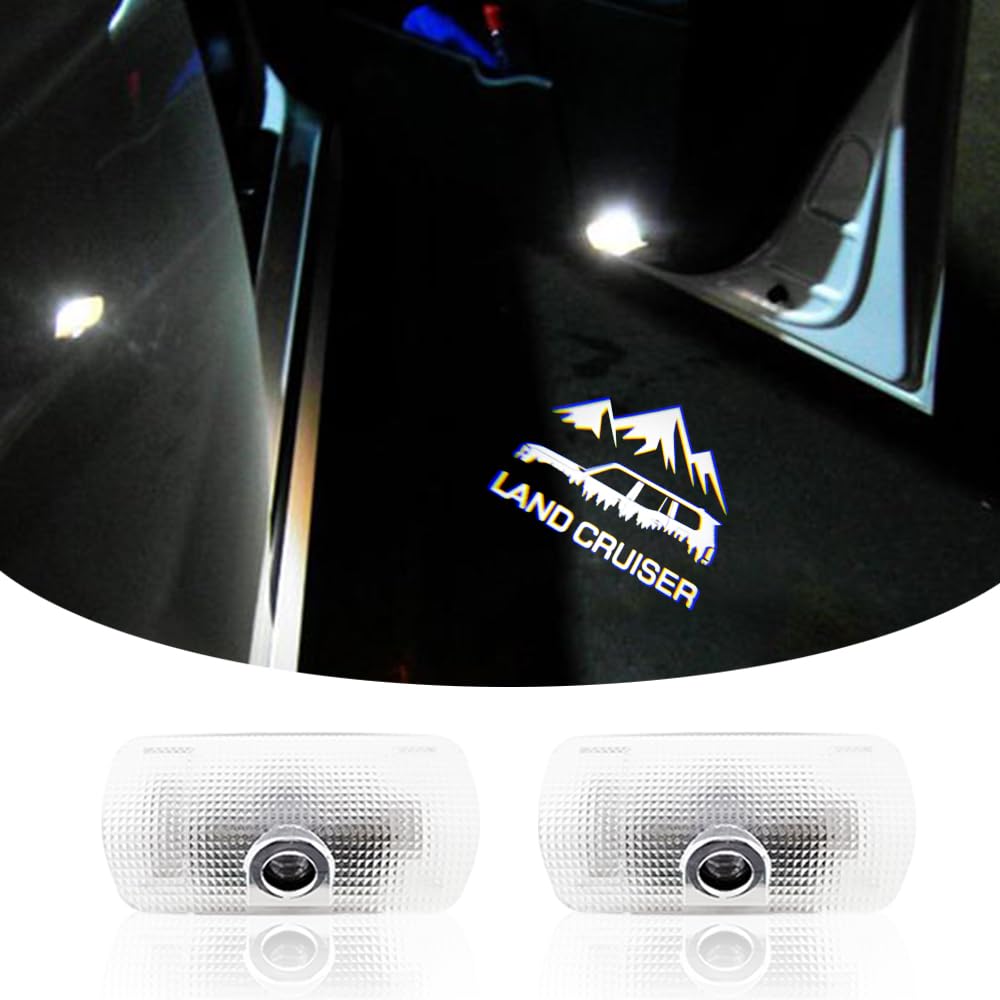 Courtesy Light Car Courtesy Lamp Toyota Land Cruiser Rank 250 Series Logo Courtesy Light Door Light Set of 2 Doors Fits Land Cruise 250