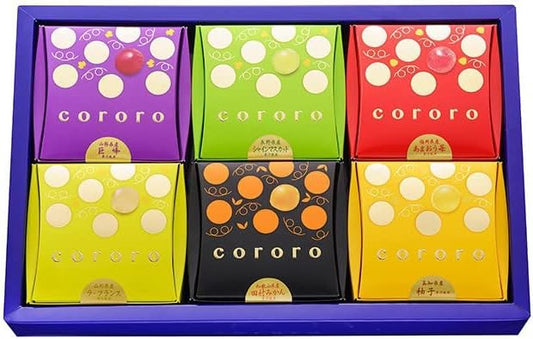 Cororo UHA Taste Sugar Gummy, Assorted Gift Box, Box of 6