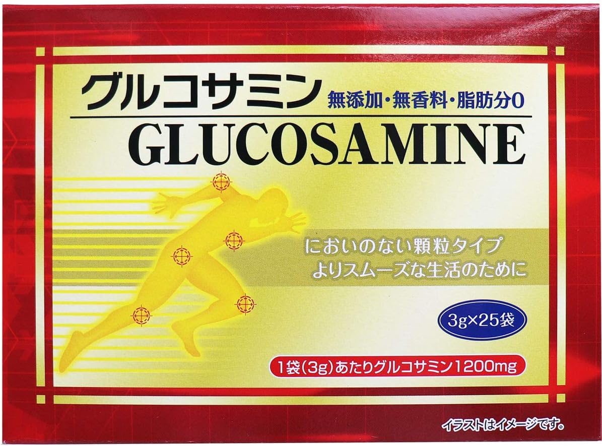 Hikari Glucosame, 0.1 oz (3 g) x 25 Bags