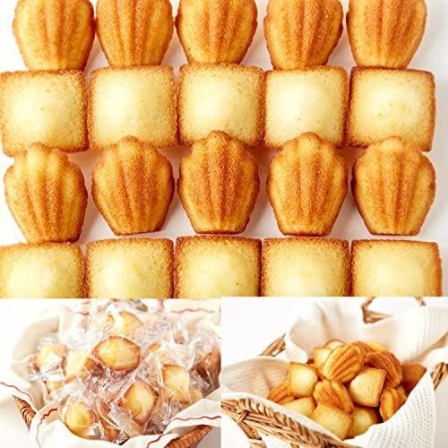 Factory 5 x 5 Moist Petite Financier & Fluffy Petite Madeleine 50 Pieces/Room Temperature 50 Pieces