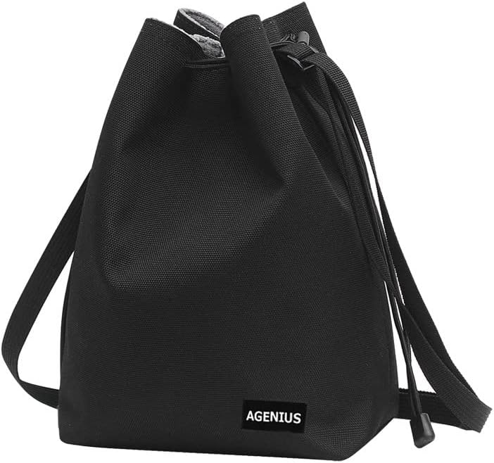 Camera Bag Case for Nikon Z fc/Z SLR Camera Bag, Men's, Camera Bag, Shoulder Handbag, Shoulder Strap Attached, Compatible with SLR Camera Case, Camera Bag, Built-in Belt Loop, SLR Camera Bag (Black)