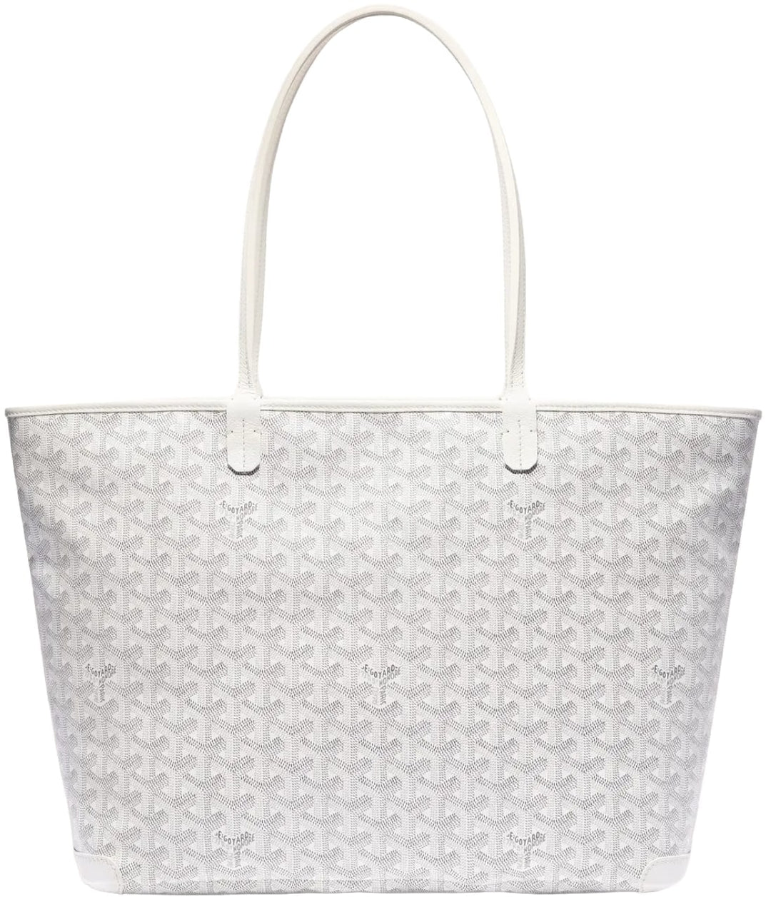 GOYARD 'WHITE' ARTOIS MM TOTE BAG