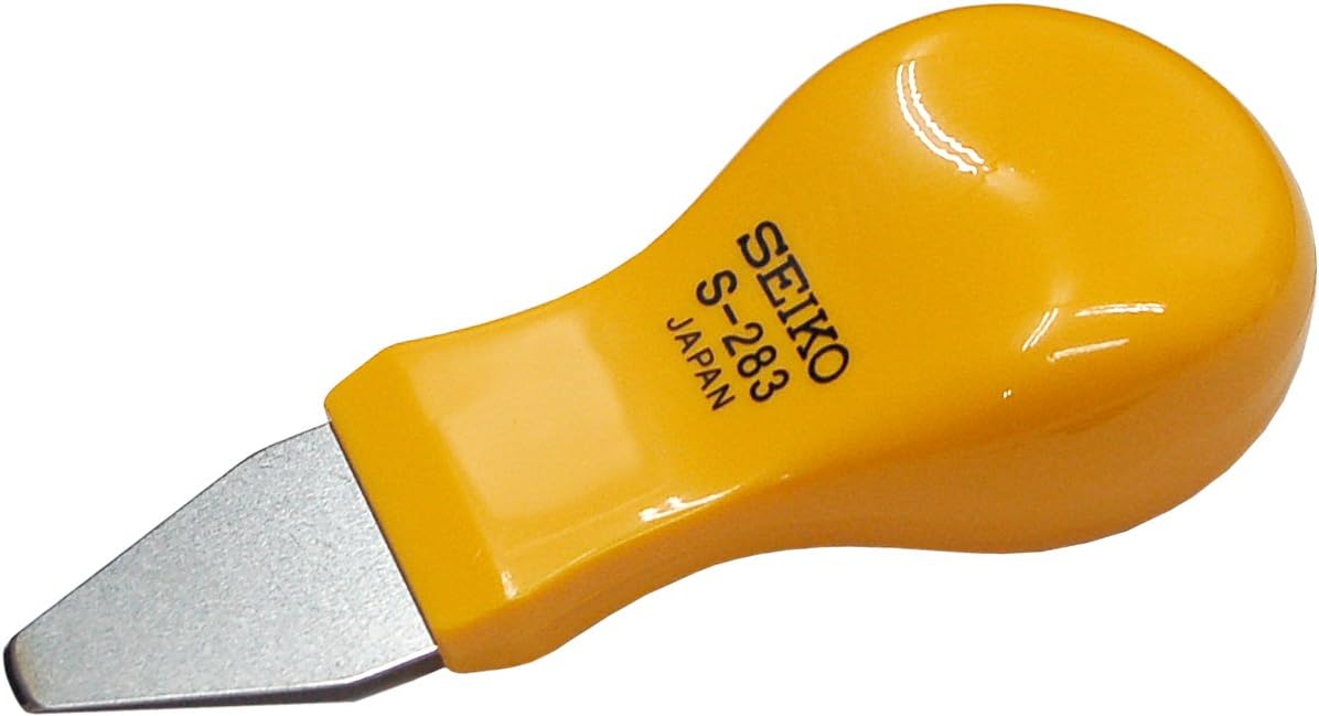SEIKO SE-S-283 Watch Tool Pry Opener Tip 0.2 inch (5 mm), yellow