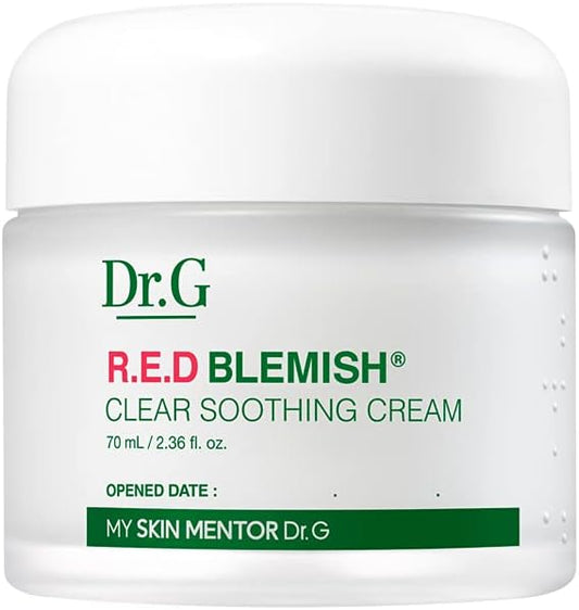 Dr. G Red Blemish Clear Soothing Cream (Moisturizing Gel) (2.4 fl oz (70 ml)