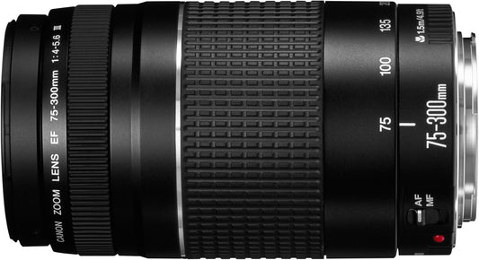 キャノンEF 75-300mm f/4-5.6 III 望遠ズームレンズ
