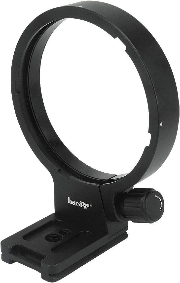 Haoge LMR-SM31 Ring Tripod Socket for Sigma 50-500mm f4.5-6.3, 50-500mm F4-6.3, 80-400mm F4.5-5.6 EX, 120-300mm F2.8 EX, 120-400mm F400mm F400mm F4 .5-5. 6, 150-500mm F5-6.3 Zoom Lens, Arca-Swiss