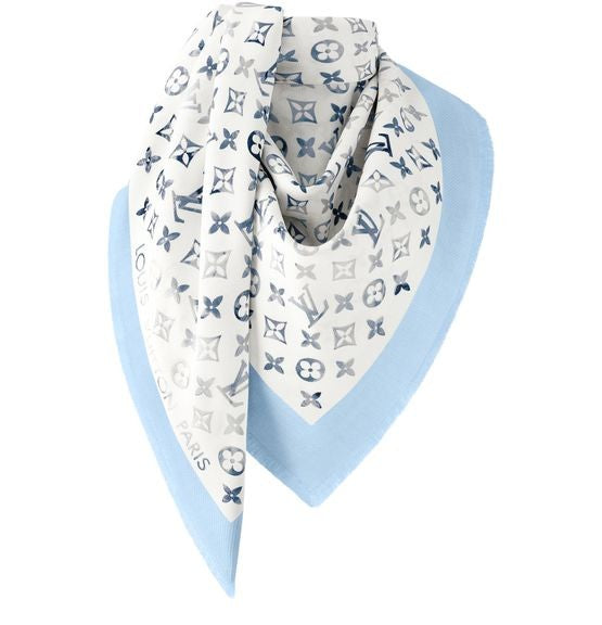 LOUIS VUITTON Sunrise Aquarelle Shawl - Image 1