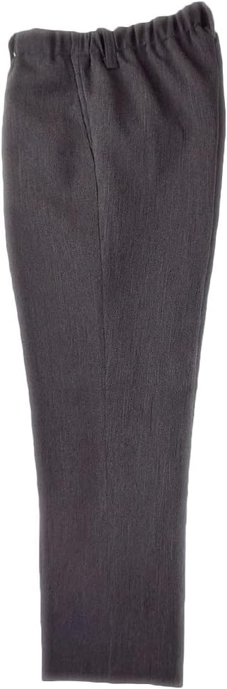 Slacks Men's Senior Full Elastic Waist Pants, Men's Trousers, Made in Japan