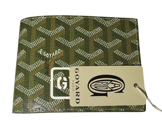 GOYARD 'KHAKI' VICTORIE WALLET