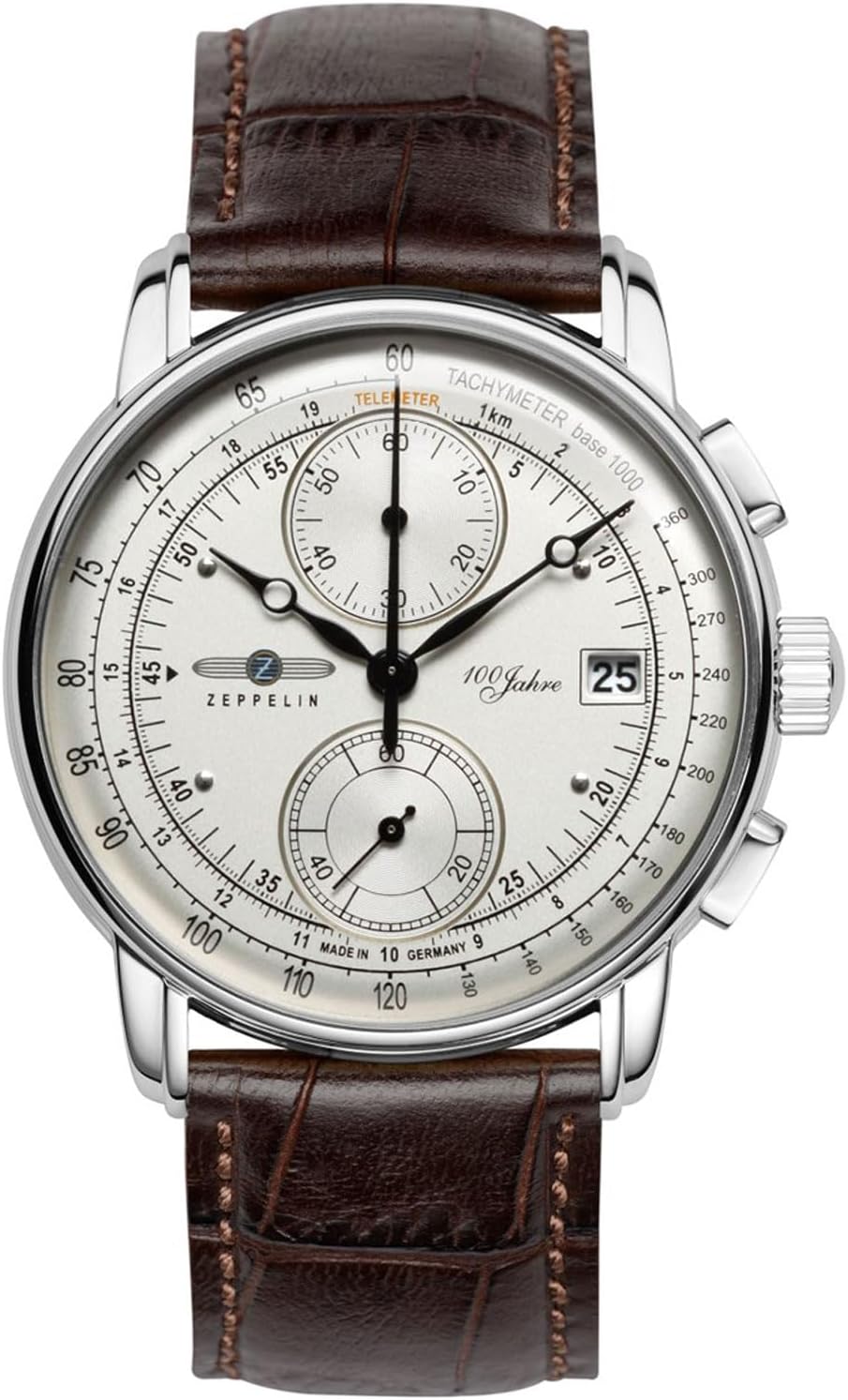 【ZEPPELIN】Zeppelin Watch 100 Years 100th Anniversary Model Men's Germany 【Parallel Import】, silver 4