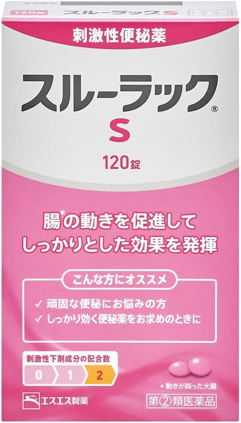 【指定第2類医薬品】スルーラックS 120錠