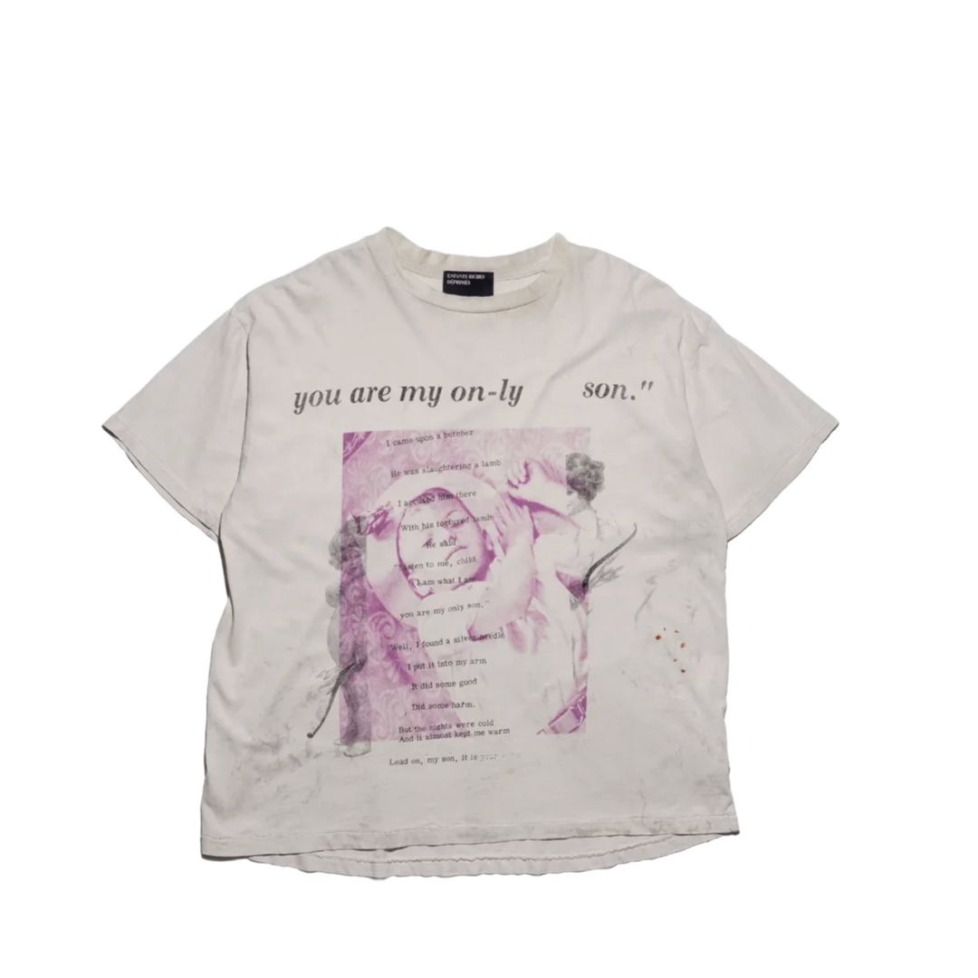 ENFANTS RICHES DEPRIMES 'BEIGE' ONLY SON TEE
